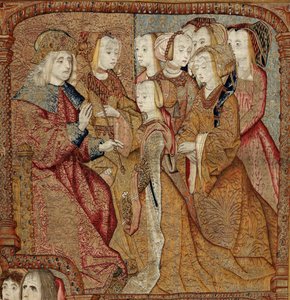 Trionfi della Madre di Dio o Panos de Oro, c.1500-02 da Pieter (attr. to) Coecke van Aelst