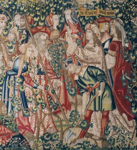 La parabola dei lavoratori nella vigna, c.1500 da Pieter (studio of) Coecke van Aelst
