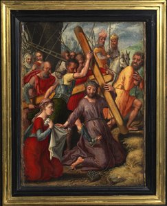 Cristo che porta la croce da Pieter Aertsen