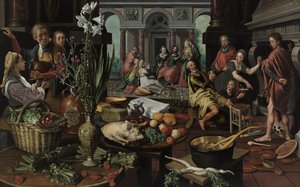 Cristo in casa di Maria e Marta da Pieter Aertsen