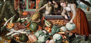 Scena di mercato