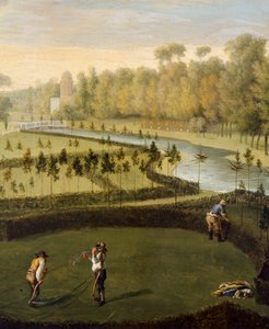 I giardini della Chiswick House da ovest (dettaglio) da Pieter Andreas Rysbrack