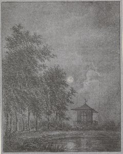 Giardino al chiaro di luna