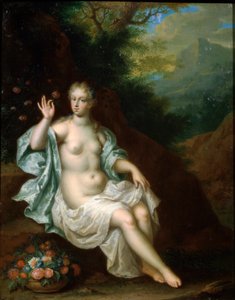 Flora, dipinto olandese del XVII secolo da Pieter Borm