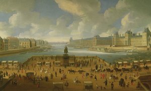 Le Pont Neuf, Parigi da Pieter Bouts