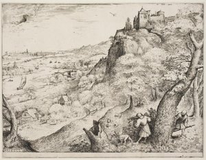 Caccia al coniglio da Pieter Bruegel d.Æ.