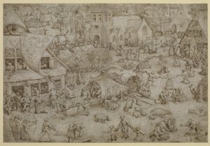 Kermesse a Hoboken, 1559 da Pieter Bruegel the Elder