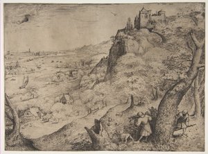 La caccia al coniglio da Pieter Bruegel the Elder