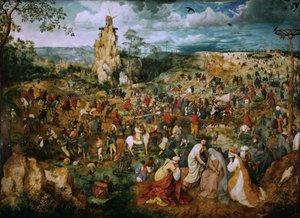 La processione al Calvario