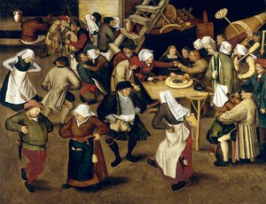 Matrimonio contadino da Pieter Brueghel the Younger