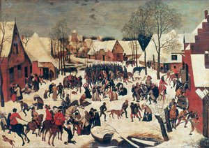 Il massacro degli innocenti, 1593 da Pieter Brueghel the Younger