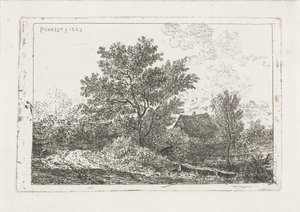 Paesaggio con fattoria da Pieter Casper Christ