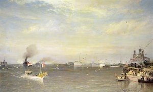 Sbarco del presidente Armand Fallieres ad Amsterdam