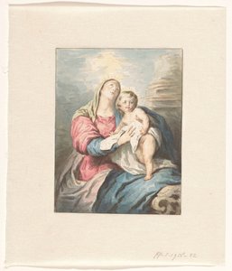 Madonna con bambino da Pieter Christoffel Wonder
