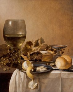 Un grande Roemer, una tazza d