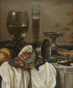 Natura morta con bicchieri da Pieter Claesz