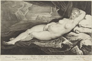 Venere di Danae da Pieter Claesz. Soutman