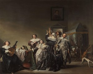 Compagnia galante da Pieter Codde