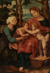 Sacra Famiglia da Pieter Coecke van Aelst