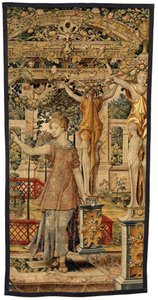 Vertumno e Pomona: Vertumno trasformato in contadino, c.1550