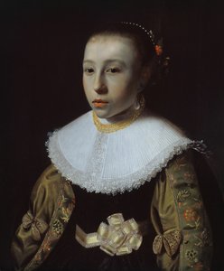 Ritratto di una giovane ragazza da Pieter Dubordieu