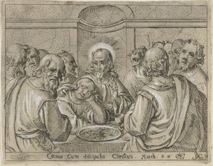 Ultima Cena da Pieter Feddes van Harlingen