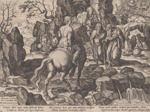 Accumulo di conoscenza, da Il corso della vita umana, 1570 da Pieter Furnius
