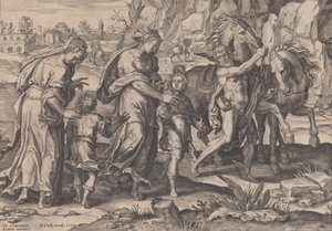 Gioventù, da Il Corso della Vita Umana da Pieter Furnius