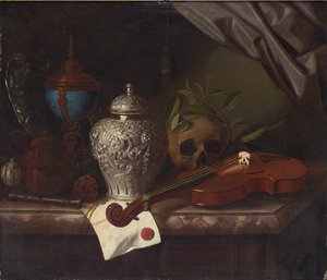 Natura morta da Pieter Gerritsz. van Roestraten