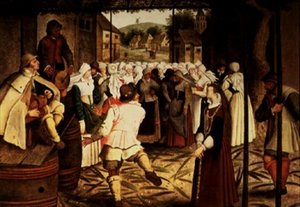 La danza di Santa Caterina da Pieter III Brueghel