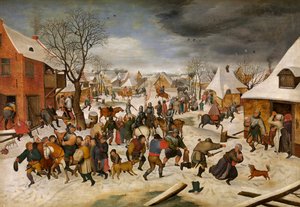 Il Massacro dei Bambini a Betlemme da Pieter III Brueghel