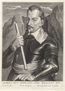 Albrecht von Wallenstein da Pieter I Jode de