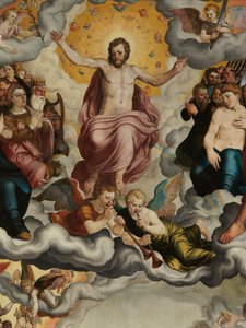 (dettaglio) Il Giudizio Universale da Pieter Jansz. Pourbus