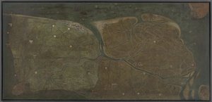 Mappa di Brugse Vrije da Pieter Jansz. Pourbus