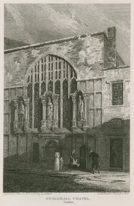 Cappella di Guildhall, Londra da Pieter Jansz. Quast