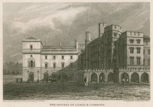 Le Case dei Lord e dei Comuni da Pieter Jansz. Quast
