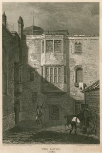 La prigione di Savoy, Londra da Pieter Jansz. Quast