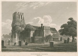 Chiesa di Tottenham, Londra da Pieter Jansz. Quast