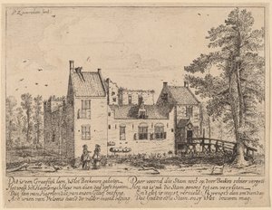 Castello di Berkenrode da Pieter Jansz Saenredam