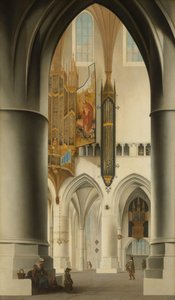 Interno della Chiesa di San Bavo a Haarlem da Pieter Jansz Saenredam