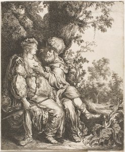 Juda e Thamar da Pieter Lastman