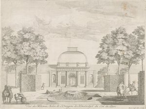 Orangerie di Honselersdijk, vista dal parco