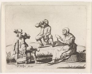 Tre contadini da Pieter Nolpe