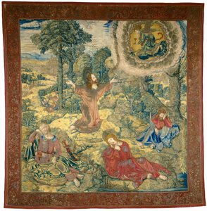 Il giardino del Getsemani da Pieter Pannemaker I after Bernard van Orley