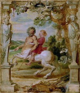 Achille educato dal centauro Chirone, 1630-1635 da Peter Paul Rubens