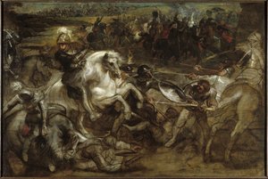 Enrico IV alla battaglia di Ivry da Pieter Paul Rubens