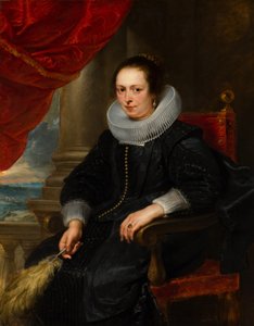 Ritratto di Clara Fourment 1593-1643, c. 1630 da Pieter Paul Rubens