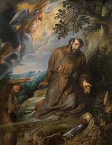 San Francesco riceve le Stimmate da Pieter Paul Rubens