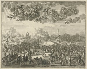 Partenza di Carlo II da Scheveningen per l