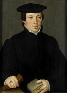 Ritratto di un giovane ministro da Pieter Pourbus